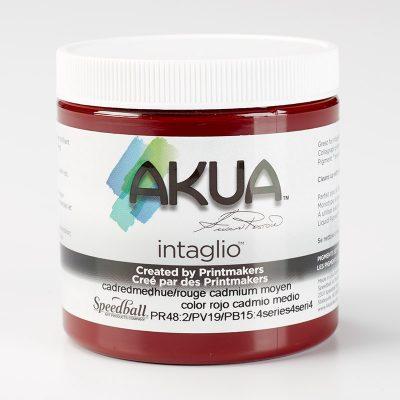 Akua Intaglio Ink - Cadmiun Red Medium Hue 237ml 8oz