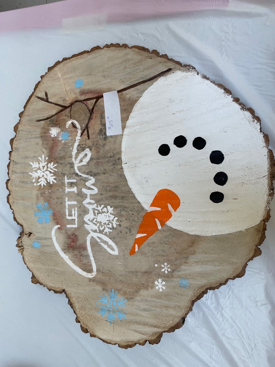 "Let It Snow" Woodcut