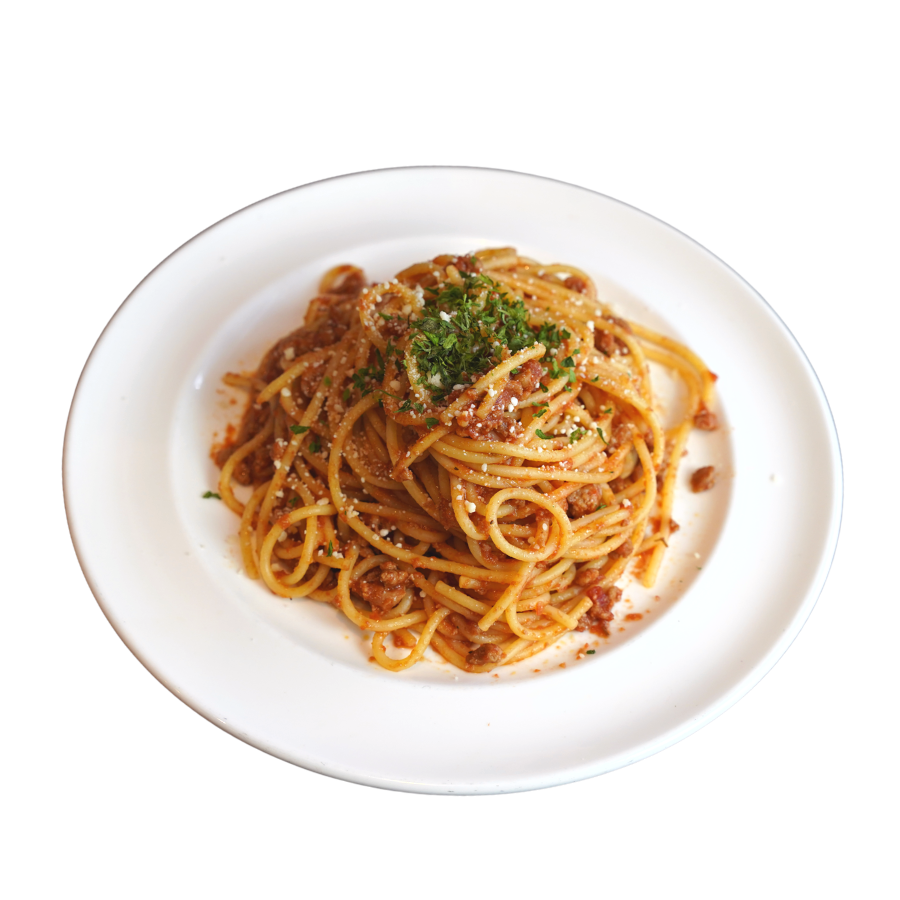 Miso Bolognese Spaghetti