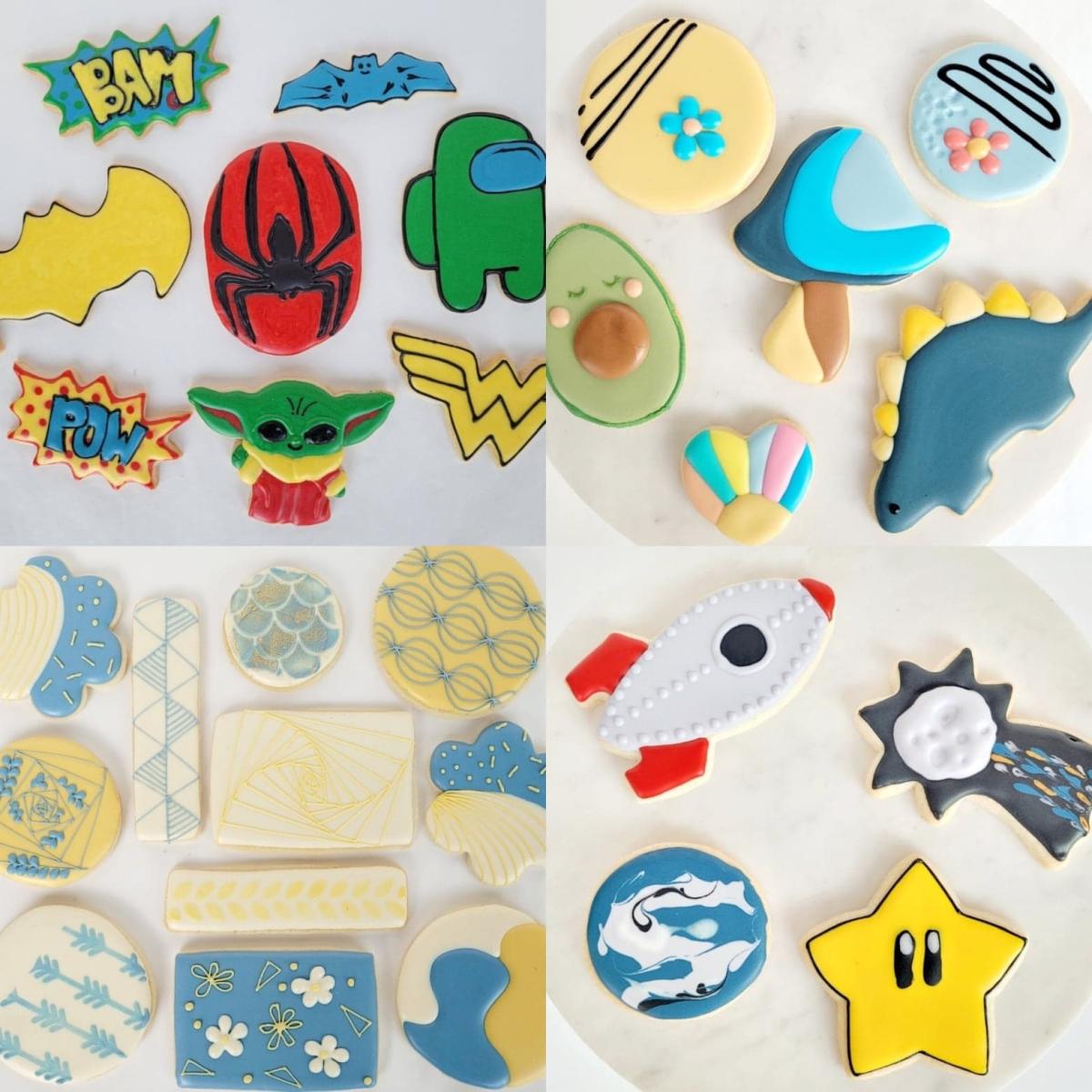 Assorted Decorated Cookies